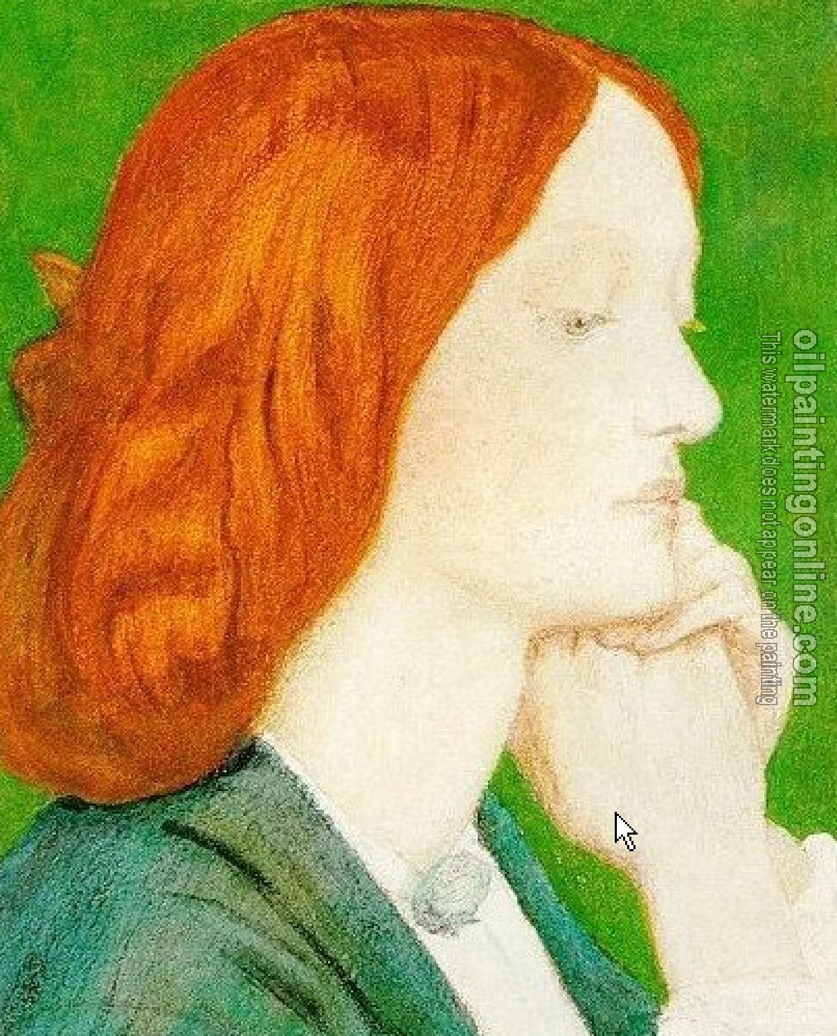 Rossetti, Dante Gabriel - Elizabeth Siddal